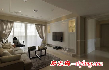 这样的电视背景墙，搭配客厅才完美！
