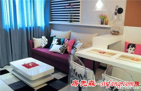 深圳大龄美女装50平超萌婚房，这个新年求脱光！