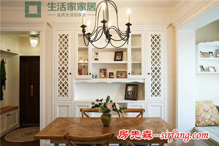 168㎡美式乡村：房子装的好 家庭和睦又美好！