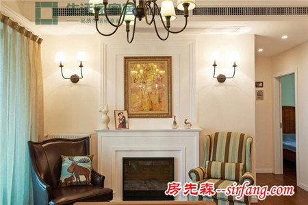 168㎡美式乡村：房子装的好 家庭和睦又美好！