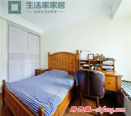 168㎡美式乡村：房子装的好 家庭和睦又美好！
