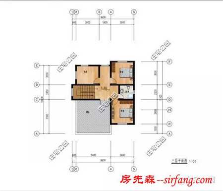 柴火房好还是西式厨房好？看看这个9.6X11米的户型就知道