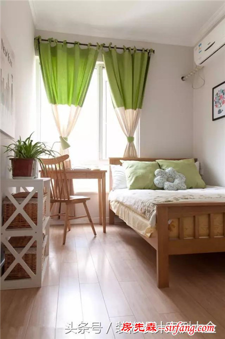 100平美式三居室装修设计案例，温馨而又质朴