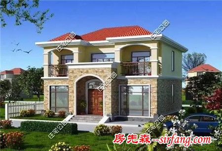 新農(nóng)村別墅16米面寬戶型 7個(gè)衛(wèi)生間洗漱再不排隊(duì)