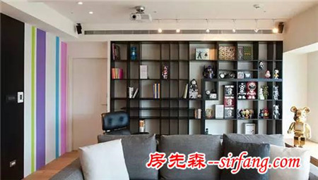 148㎡活力三居室 這樣的生活太美好了
