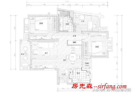 装修案例140㎡混搭风格装修，这是到极致了吗？