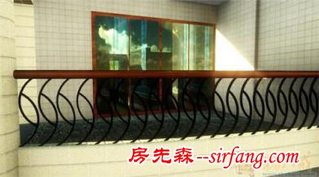 阳台栏河装修设计 阳台栏河图片