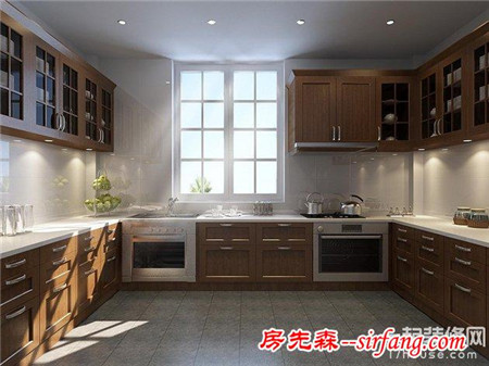 现代中式厨房装修效果图绘出悠憩生活