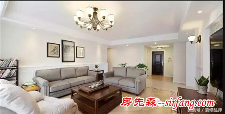 155平美式混搭，四室空间的实用主义