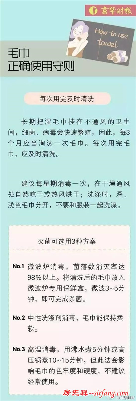 千万不要这样洗脸？这样用毛巾细菌增1万倍！