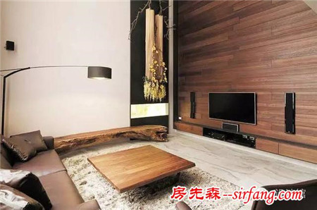 木质电视墙，喜欢吗？