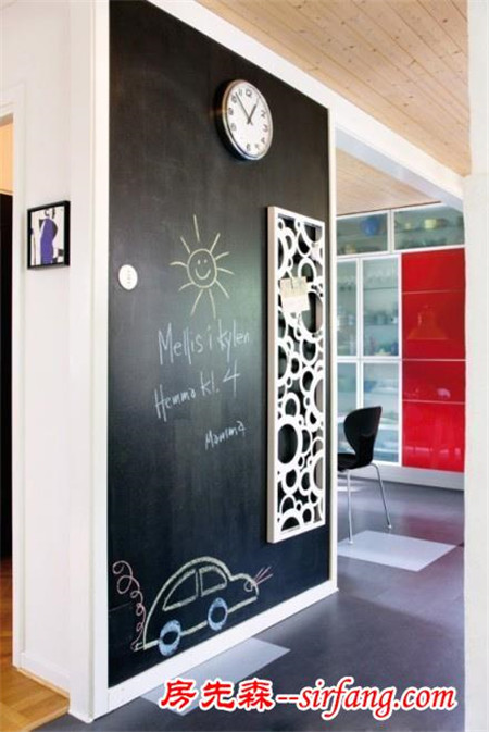 DIY黑板涂鸦墙 最美观最实用