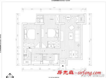 90平美式混搭小屋，羡煞四邻