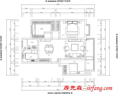 128m²三室装修，注重生活情调，不拘于传统的生活态度