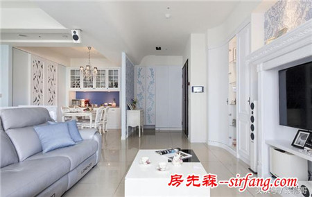 小户型装修怎么采光？看这位设计师如何利用大面积的落地窗！