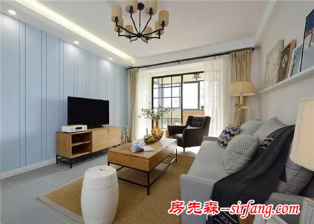 新房刚装好，光装修就花了20万，邻居纷纷都赞客厅最好看