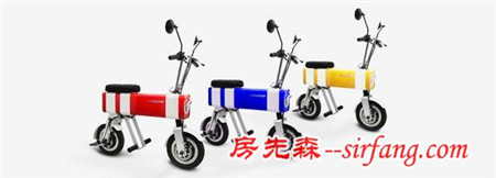 Vanda Electrics公司推出充电1小时行驶60km的迷你电动车Motochimp