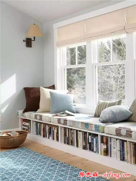家里的飘窗这样改造，能收纳能休息还颜值超高！