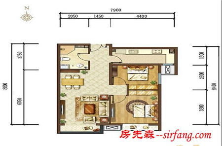 5个装修实例效果图，看刚需户型今冬流行趋势