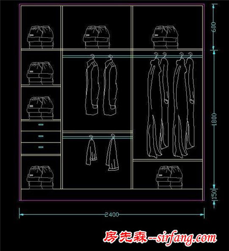 知识：衣柜这样设计，再也不愁找不到衣服了！