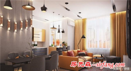 83平现代简约清新公寓，完美利用色彩搭配！