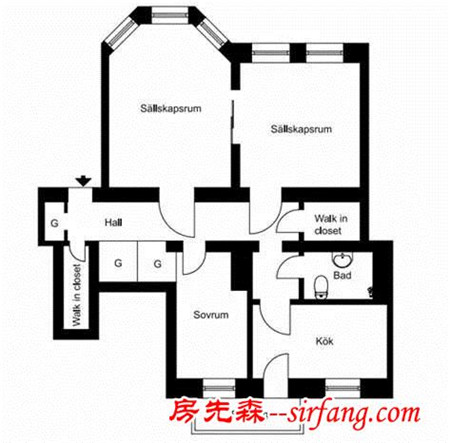 实案|100㎡北欧乡村风公寓，用彩色的抱枕、床单、挂毯温暖整个冬天