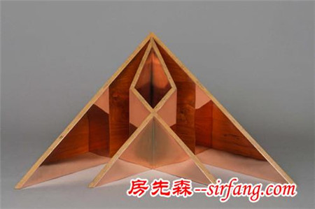 难以想象几何图形这么美，折纸几何家具
