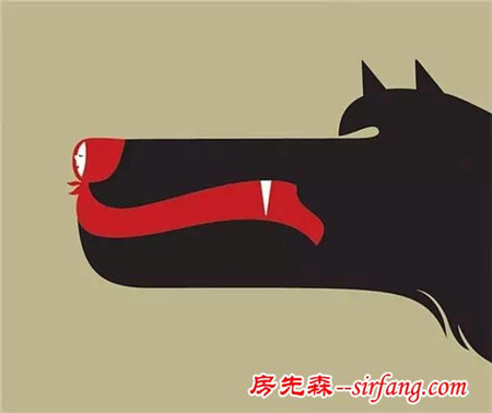 他把正負形設(shè)計玩到了極致，給我們帶來視覺上的沖擊和驚喜！