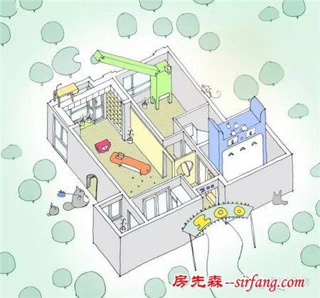 魔都建筑师小夫妻超强脑洞，设计出5件原创动物家具，让新家摇身一变动物园！