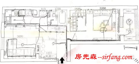 装修实例：40m²老房改造后，衣帽间和浴缸都有了！