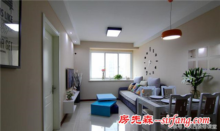 婚房装修，小小户型大大的利用，温暖的如初