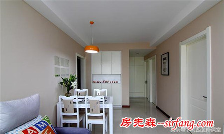 婚房装修，小小户型大大的利用，温暖的如初