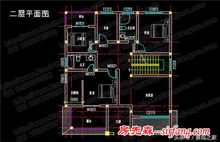 漂亮实用三层小别墅 新农村建设房屋图纸