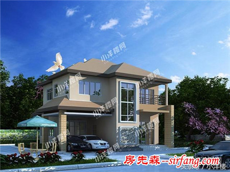我带上你，你带上钱，咱们去建造这款二层别墅可好？