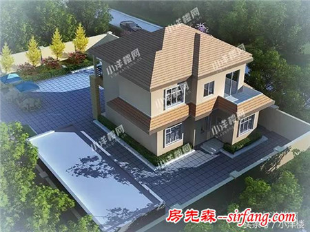 我带上你，你带上钱，咱们去建造这款二层别墅可好？