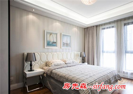 年轻夫妻温暖的家，200平新古典，素雅的白色，很美