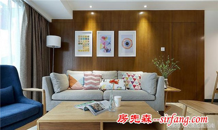 衛(wèi)生間的裝修競(jìng)?cè)槐慌笥奄澅瑓s不知客廳更為時(shí)尚，才花11萬(wàn)！