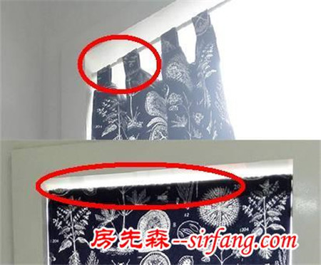 我家窗帘只装了一半，却比你家美一倍
