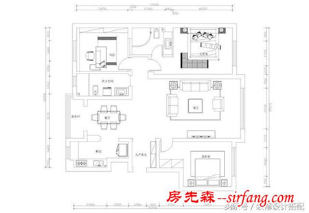 婆婆把房子裝修成新中式，一開始挺嫌棄，沒想到完工這么漂亮