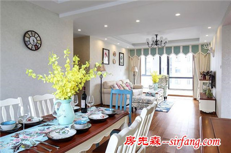 104平美式风格小居，美丽邂逅幸福生活