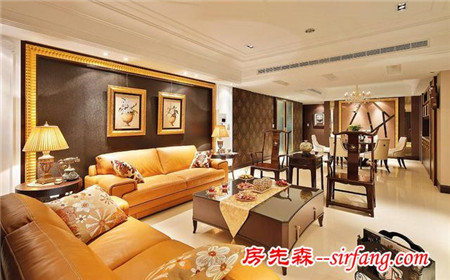 215方混搭四居，簡潔明快的立面收整