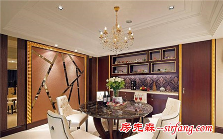 215方混搭四居，簡潔明快的立面收整