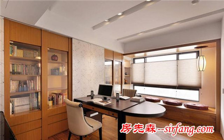 215方混搭四居，簡潔明快的立面收整