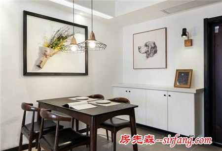 北欧风二居室，简约而不简单