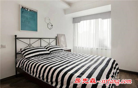 北欧风二居室，简约而不简单