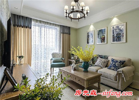 美式简约新婚小窝
