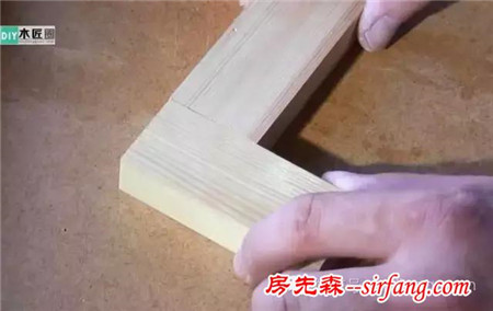 木工榫卯结构图解，转角三缺榫的制作图解