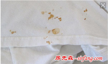 小窍门，名贵衣服粘到锈斑但不想买衣服该怎么消灭铁锈？