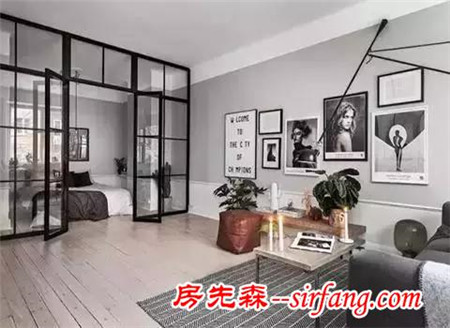 52 平米超质感小公寓，打造一人独处的温暖空间