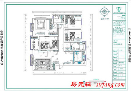 中信嘉苑160平简欧，朴实之中营造出时尚简欧家居生活（郑州）